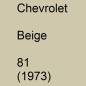 Preview: Chevrolet, Beige, 81 (1973).